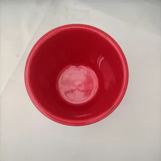 Set 18 Mini Vasi Rossi Ceramica