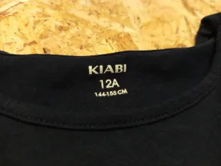 3 Camisetas Manga Larga Niña Blanca, Negra y Gris.