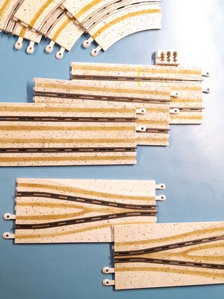 Pistas Scalextric efecto nieve