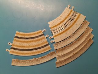 Pistas Scalextric efecto nieve