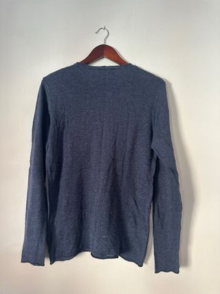 Jersey Pull&Bear azul con bolsillo