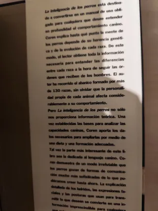 Inteligencia de los Perros, ediciones B SA