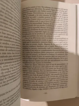 Inteligencia de los Perros, ediciones B SA