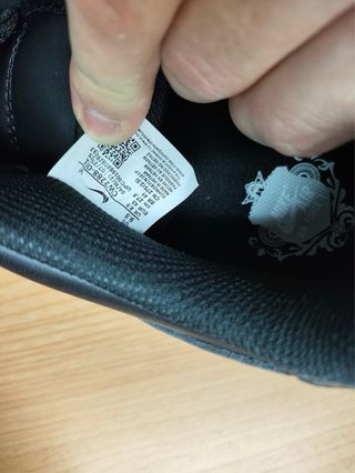 Nike Air Force 1 Talla 43 Hombre Negras