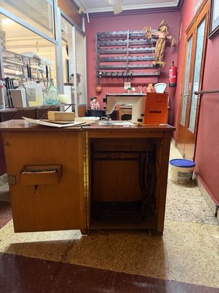 Máquina de coser antigua Sigma