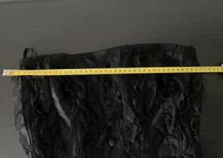 Vestido Vintage Alta Costura Negro