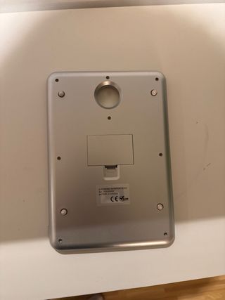 Báscula digital de cocina negra