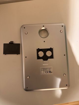 Báscula digital de cocina negra