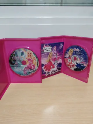 Pack 4 DVDs Barbie (Español)