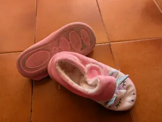 Zapatillas unicornio niña talla 29