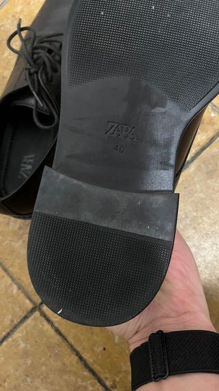 Zapatos de vestir Zara marrones hombre