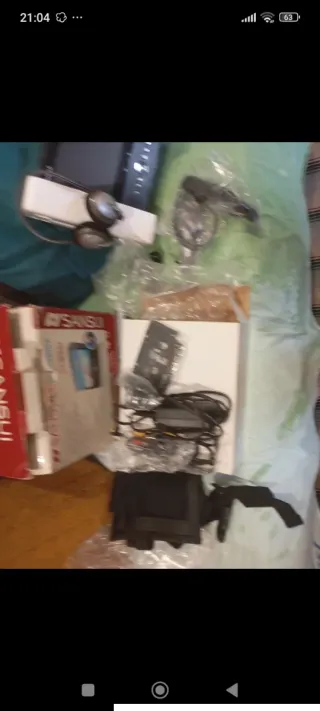 #Lettore DVD completo di accessori: nuovo