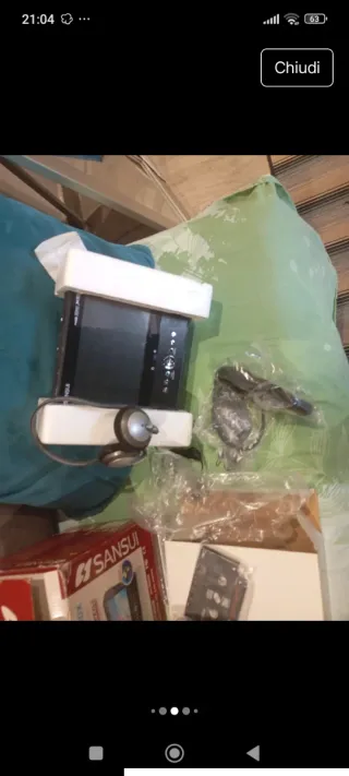 #Lettore DVD completo di accessori: nuovo