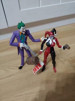 Figuras Joker y Harley Quinn Articuladas