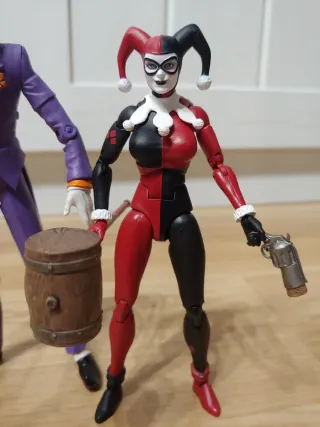 Figuras Joker y Harley Quinn Articuladas