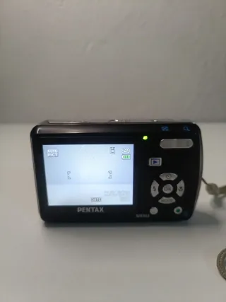 Cámara Pentax Optio E50 Negra