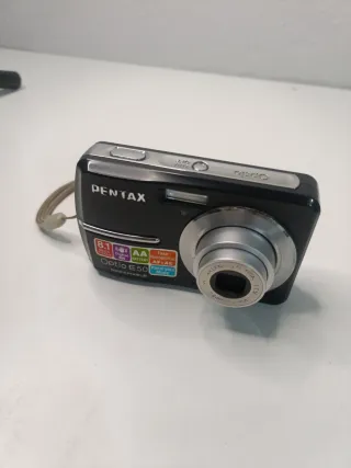 Cámara Pentax Optio E50 Negra