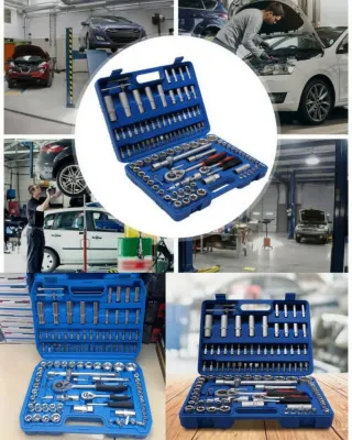 Kit Attrezzi 108 Pezzi Chiavi Bussola Valigetta