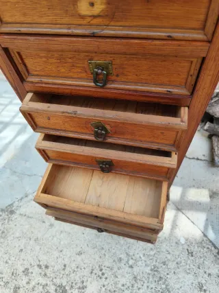 Mueble Cajonera Antigua Madera