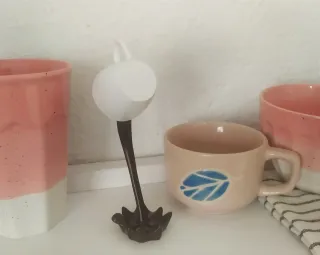 Figura Decorativa Taza de cerámica