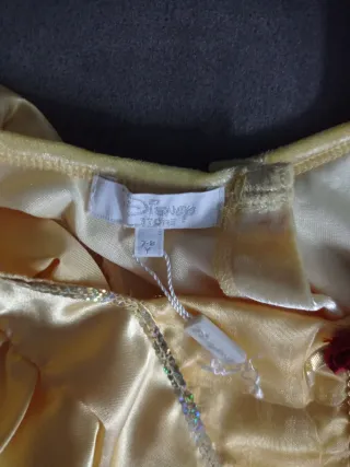 Disfraz Bella Disney Talla 7-8. Sin estrenar