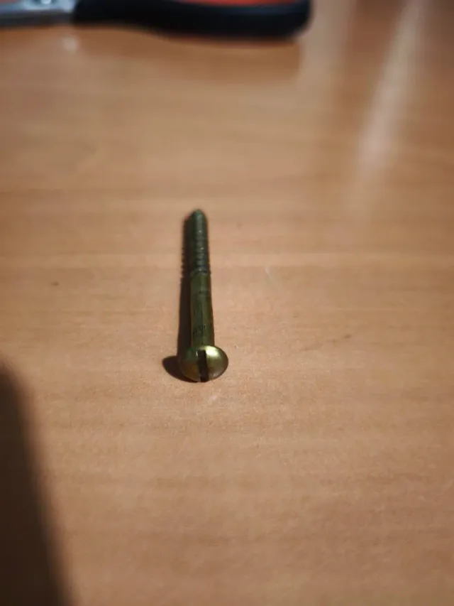500 Tornillos Latón Pátina Antigua 4,5x45mm