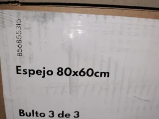 Espejo 80x60cm NUEVO