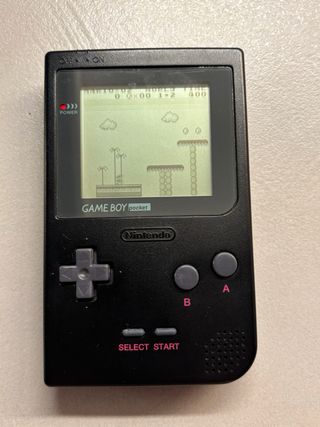 Nintendo Game Boy Pocket Negra