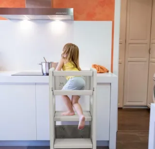 Torre de Aprendizaje Infantil Taburete