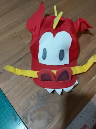 Disfraz Mushu casero 8-10 años