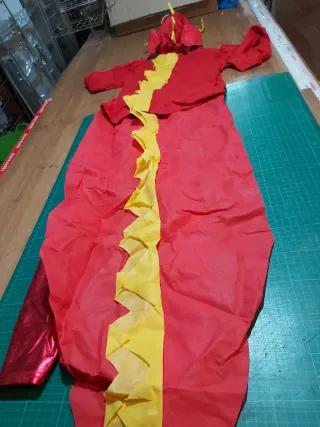 Disfraz Mushu casero 8-10 años