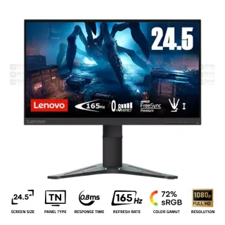 Monitor Gamer Lenovo G25-20 24.5 165Hz 0.8ms
