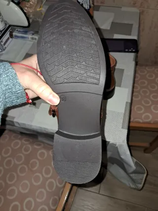 Botas de invierno marrones sin usar,número 38