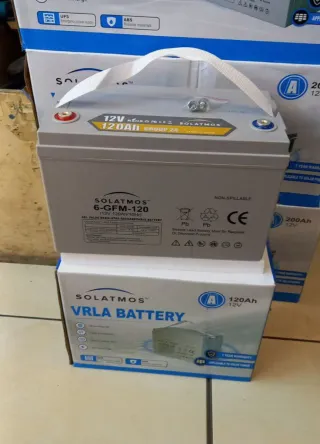 Batteria Gel Solatmos 12V 120Ah