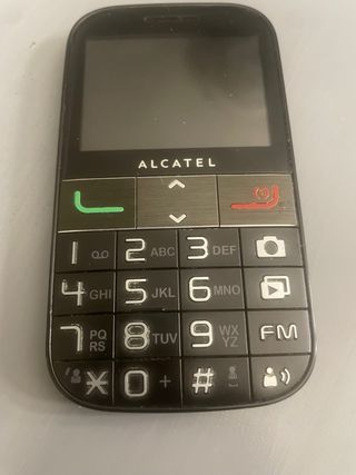 Teléfono Móvil Alcatel Negro