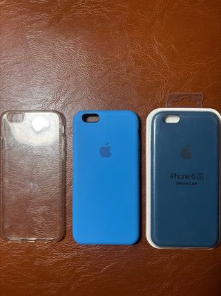iPhone 6s Nero + 2 Cover Blu