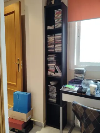 Estantería Ikea Negra