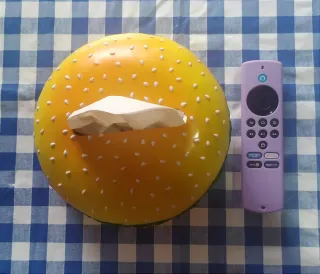 Servilletero forma hamburguesa