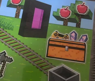 Minicraft libro interactivo con velcro 21x21