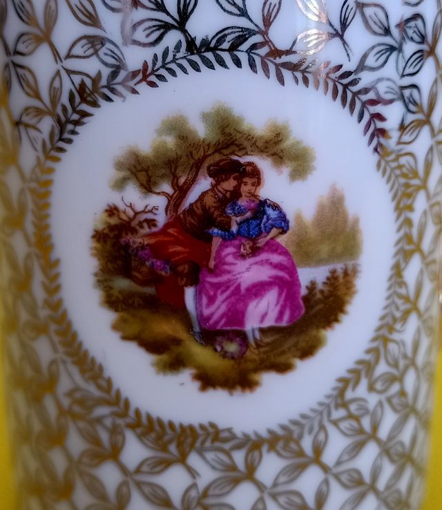 Jarra lechera Limoges