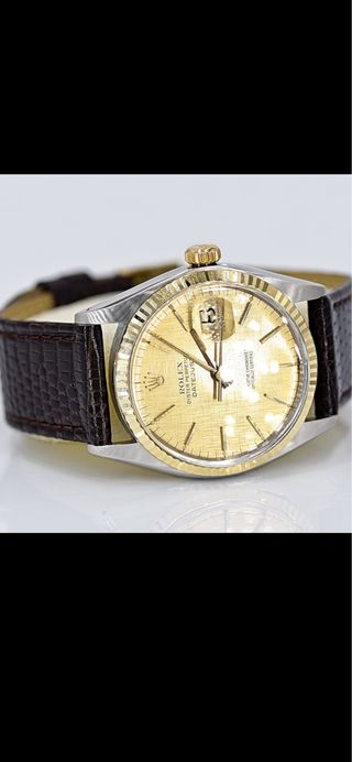 Rolex Datejust Oro y Plata