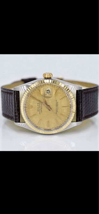 Rolex Datejust Oro y Plata