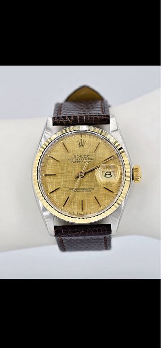 Rolex Datejust Oro y Plata