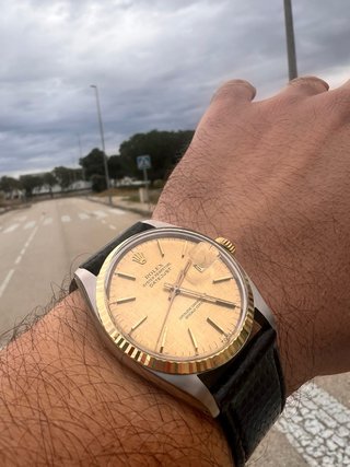 Rolex Datejust Oro y Plata