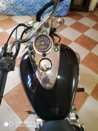 Suzuki 250 Cruiser Negra