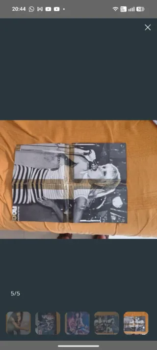 Lote 4 Posters KISS Kerrang