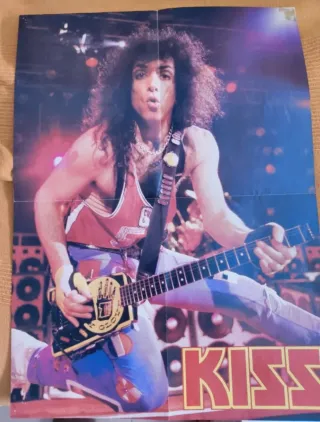 Lote 4 Posters KISS Kerrang