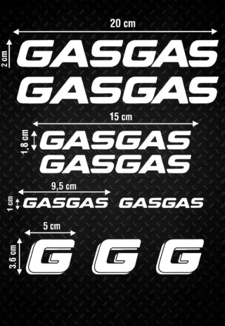 Pegatinas GASGAS