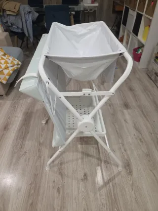 Cambiador Bebé con Bañera Plastimyr