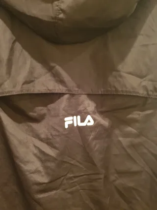 Chaqueta cortavientos Fila negra Talla L